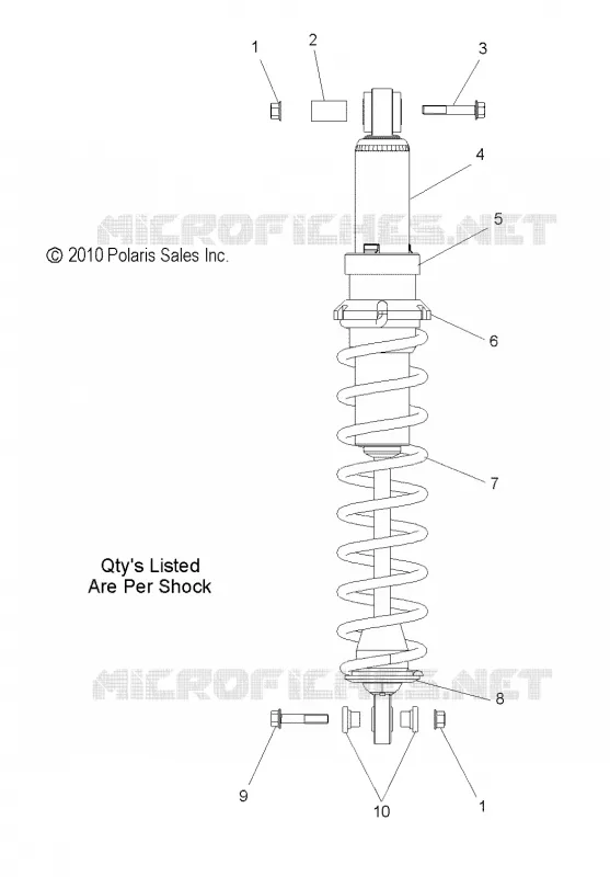 SUSPENSION, AMORTISSEUR, IFS