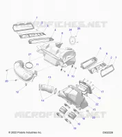 ENGINE, PRISE D'AIR SYSTEM