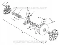 EMBRAYAGE DE TRANSMISSION ASSEMBLY SUPER SPORT 0940743 (4927742774021A)