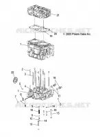 CYLINDRE AND CARTERS MOTEUR