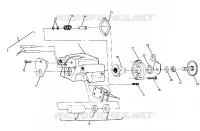 FREIN ARRIERE ASSEMBLY 4X4-UPDATED 4/89 (4916351635032A)