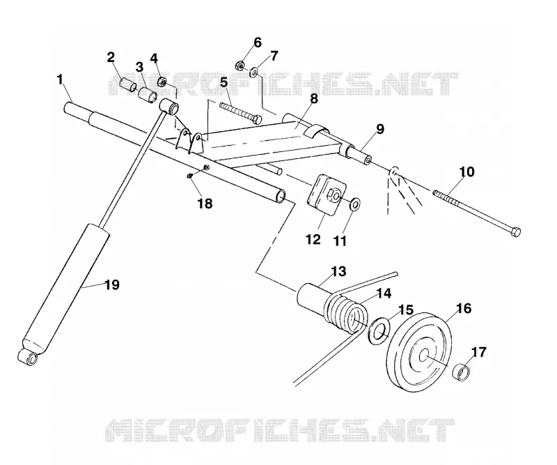 BRAS DE SUSPENSION ARRIERE (SPORT)