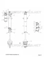 SUSPENSION, AMORTISSEUR AVANT INTERNALS