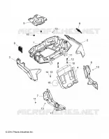 PORTE BAGAGES ARRIERE AND FENDERS