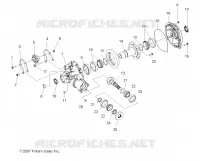 PONT, DIFFERENTIEL, INTERNAL COMPONENTS