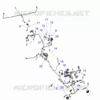 FAISCEAU ELECTRIQUE COMPONANTS- R20RSR99/A/B (C700856)