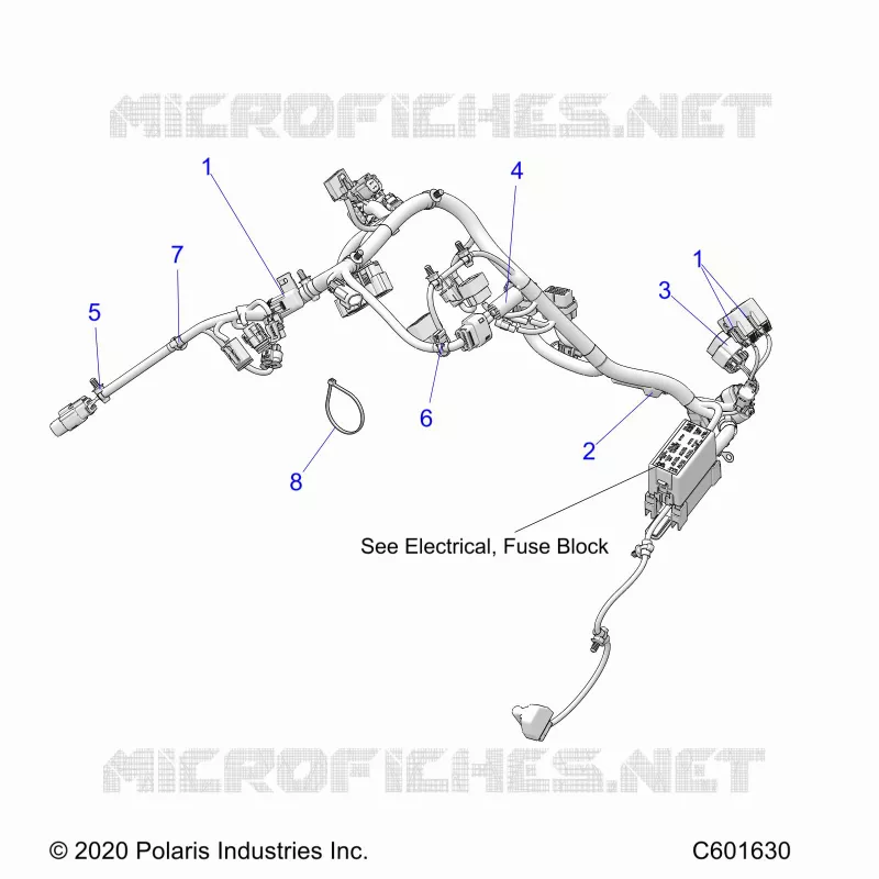 ELECTRICITE, WIRE HARNESS, MAIN