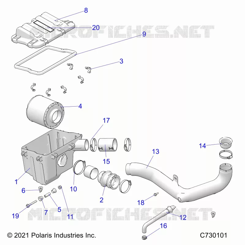 ENGINE, PRISE D'AIR SYSTEM