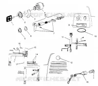 ALLUMAGE ET FAISCEAU ELECTRIQUE XLT TOURING 0952857 and  EUROPEAN XLT TOURING E95 (4929172917A010)