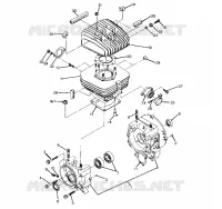 CRANKCASE AND CYLINDRE (4916331633031A)
