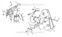 SUPPORT BATTERIE ASSEMBLY 250 4x6 / W928627 (4922902290037A)