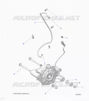SYSTÃˆME DE TRANSMISSION, FRONT GEARCASE MOUNTING