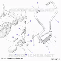 FILTRE A HUILE, OIL COOLER