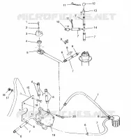 SYSTÈME D'ALIMENTATION SLX 780 B954287 (4933953395A010)