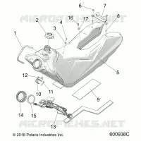 SYSTÃˆME D'ALIMENTATION, FUEL TANK ASM.