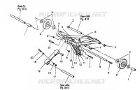 BRAS DE SUSPENSION AVANT WIDETRAK LX 0962064 AND EUROPEAN WIDETRAK LX E962 (4931643164B011)