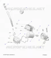ENGINE, JAUGE ET FILTRE A HUILE