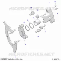 FREIN AVANT CALIPER