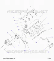 ADMISSION MANIFOLD, FUEL RAIL AND RELATED