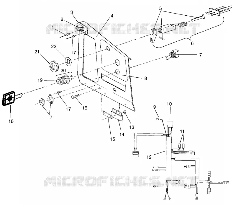 CONSOLE SUPER SPORT 0960743 (4932183218A013)