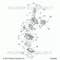 CARTERS MOTEUR AND CRANKSHAFT