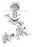 CARTERS MOTEUR AND CYLINDRE XPLORER 300 W98CC28C (4945264526C013)