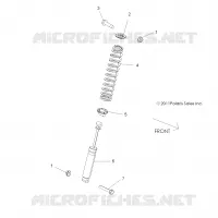 SUSPENSION AVANT SHOCK MOUNTING