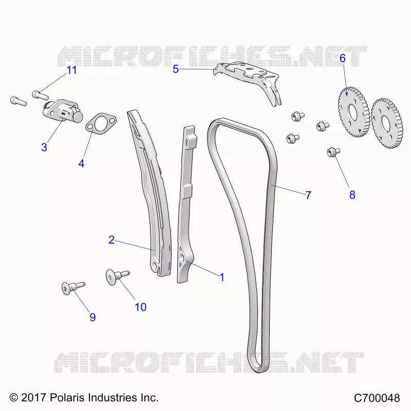 CHAINE DE DISTRIBUTION AND TENSIONER