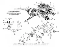 SUPPORT MOTEUR (600)