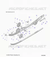 SUSPENSION, RAIL BEAM LH/RH
