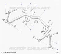 SUSPENSION, FRONT BARRE STABILISATRICE