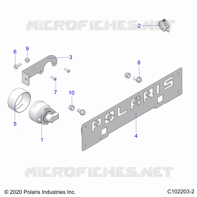 ELECTRICITE, FOG LAMP AND FRONT REGISTRATION PLATE