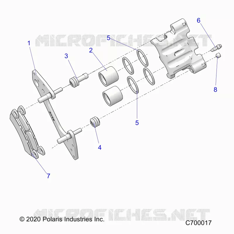 FREIN AVANT CALIPER