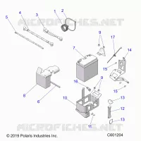 ELECTRICITE, BATTERY AND CABLES