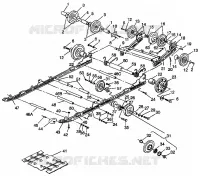 SUSPENSION WIDETRAK LX 0972065 AND  EUROPEAN WIDETRAK LX E972065 (4938223822B007)