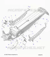 CHASSIS, PROTECTION D'EMBRAYAGE, FOOTRESTS, AND RUNNINGBOARDS