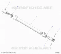 SYSTÃˆME DE TRANSMISSION, FRONT PROP SHAFT