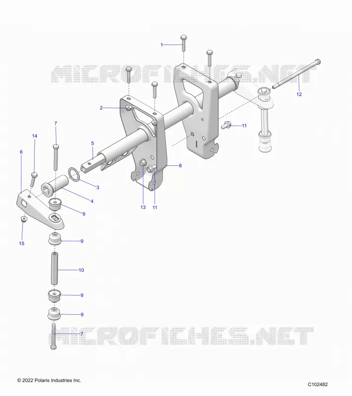 SUSPENSION, BARRE DE TORSION