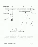 ELECTRICITE, HARNESS, HOOD, E.S. START, TAILLIGHT