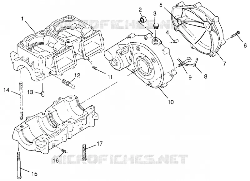 CARTERS MOTEUR SLT 700 B964166 and Intl. SLT 700 I964166 (4933923392B013)
