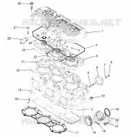 CYLINDRE XLT SP 0966676 AND EUROPEAN XLT SP E966676 (4931703170C010)