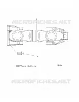 SYSTEME DE TRANSMISSION, PROP SHAFT, REAR