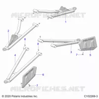 SUSPENSION AVANT A-ARMS