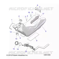 SYSTÃˆME D'ALIMENTATION, FUEL TANK ASM.