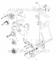 FREIN ARRIERE/FOOT PEDAL