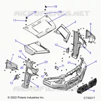 CAPOT, AND FRONT FENDERS