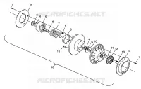 EMBRAYAGE DE TRANSMISSION STORM 0975782, STORM S.E. H975782, EUROPEAN STORM S.E. E97578 (4937823782C006)
