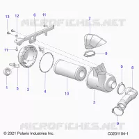 ENGINE, PRISE D'AIR SYSTEM