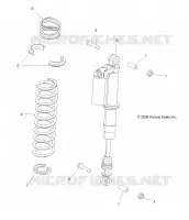 SUSPENSION AVANT SUPPORT AMORTISSEUR 