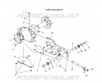 BRAS OSCILLANT/AXE ARRIERE MOUNTING